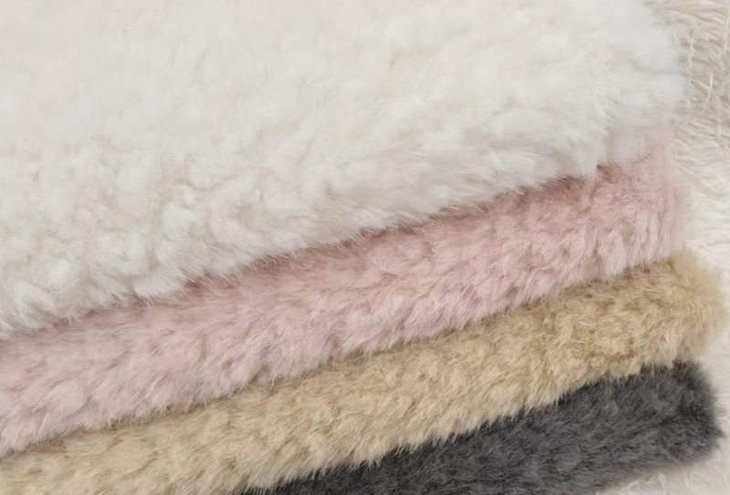 800g 165cm Cloud velvet látka vhodná na klobúky