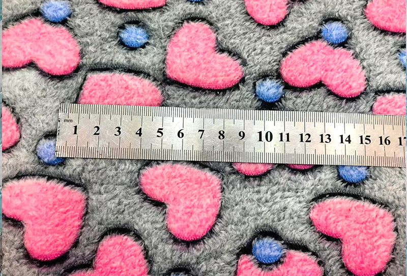 230 g/m2 160 cm Obojstranná flanelová 3D potlačená plyšová látka 230 g/m2 160 cm Obojstranná flanelová 3D potlačená plyšová látka